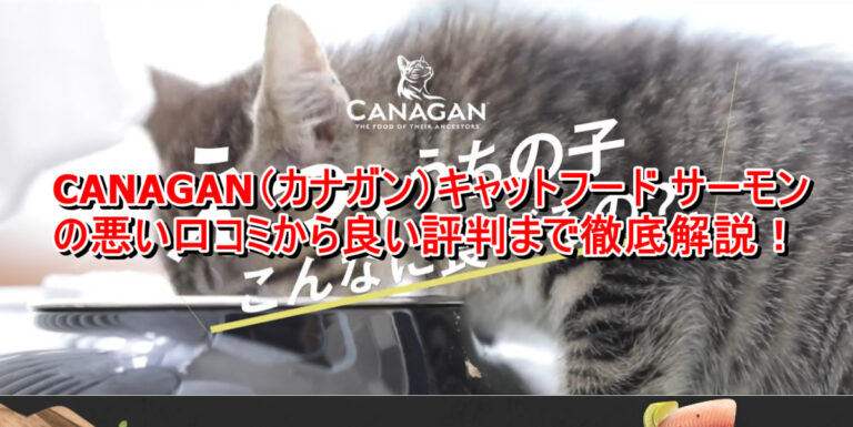 出典：イメージ：CANAGAN（カナガン）キャットフード サーモンの悪い口コミから良い評判まで徹底解説！